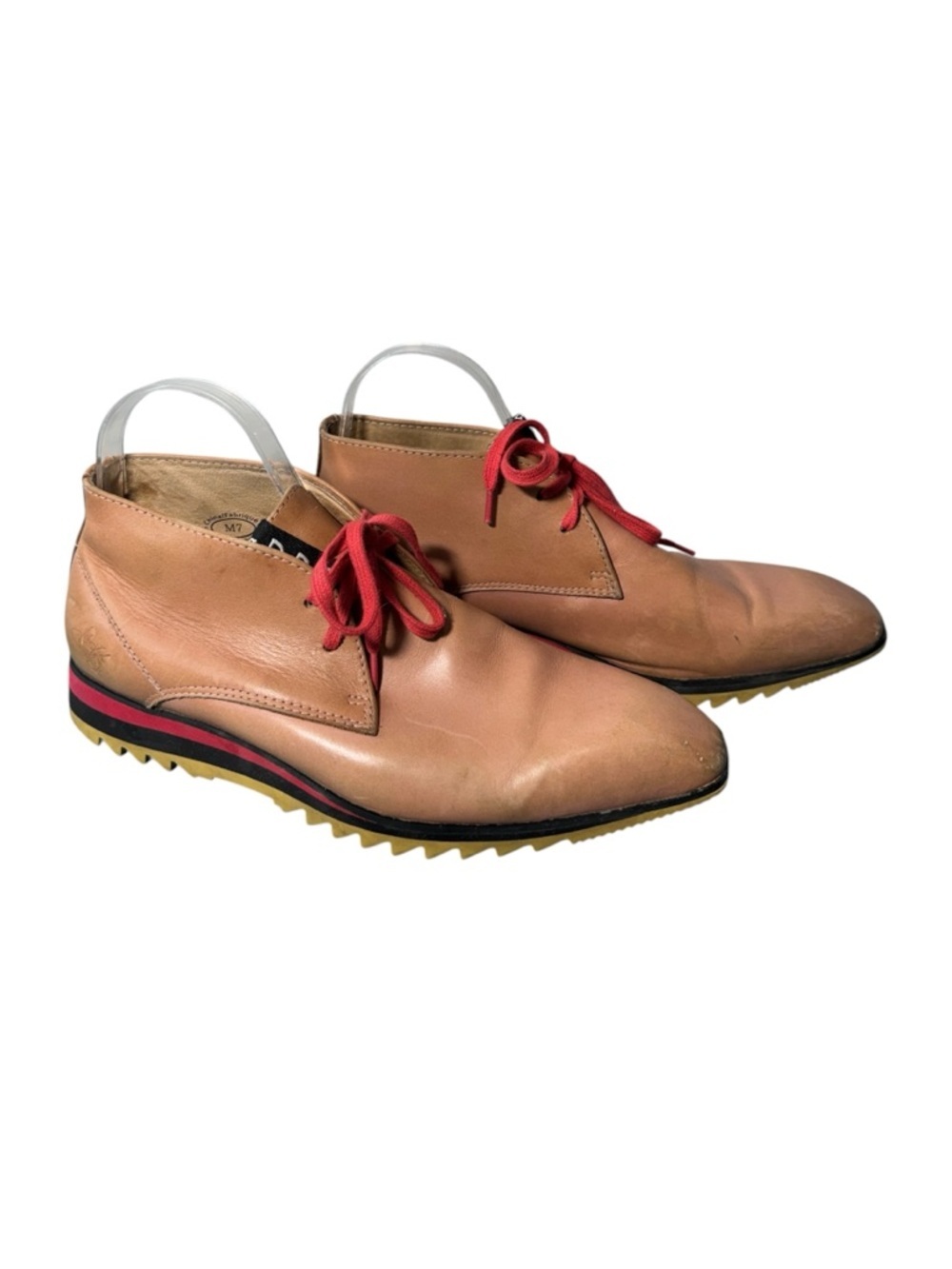 John Fluevog Seattle Ben Leather Chukka Sneaker Boot Size 7